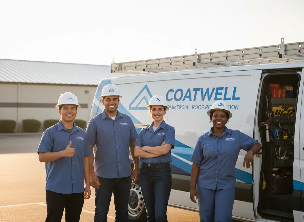 Commercial roof coating company in Concord, IL